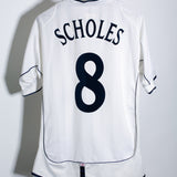 England 2002 Scholes Home Kit (XL)