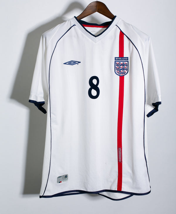 England 2002 Scholes Home Kit (XL)