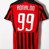 AC Milan 2006-07 Ronaldo Home Kit (S)