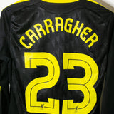 Liverpool 2010-11 Carragher Long Sleeve Third Kit (S)