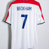 England 2004 Beckham Home Kit (XL)