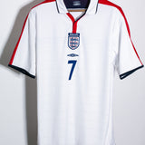 England 2004 Beckham Home Kit (XL)