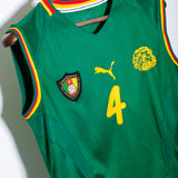 Cameroon 2002 Song Sleeveless Home Kit (M)