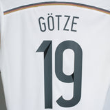 Germany 2014 Gotze Home Kit (YXL)