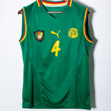 Cameroon 2002 Song Sleeveless Home Kit (M)