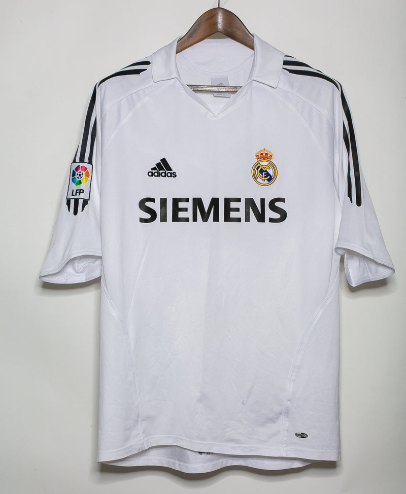 REAL MADRID 2005 2006 RONALDO 9 HOME SHIRT UCL (Excellent) XL – Foot-Jerseys