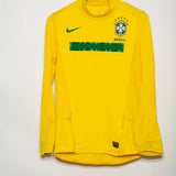 Brazil 2011-12 Long Sleeve Player Issue Home Kit (L)
