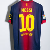 Barcelona 2012-13 Messi Home Kit (L)
