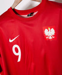 Poland 2016 Lewandowski Fan Version Away Kit (XL)