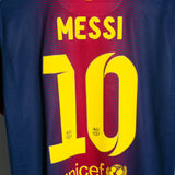 Barcelona 2012-13 Messi Home Kit (L)