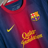 Barcelona 2012-13 Messi Home Kit (L)