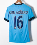 Manchester City 2014-15 Aguero Home Kit (S)