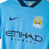 Manchester City 2014-15 Aguero Home Kit (S)