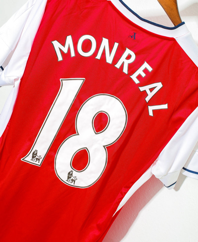 Arsenal 2016-17 Monreal Home Kit (L)