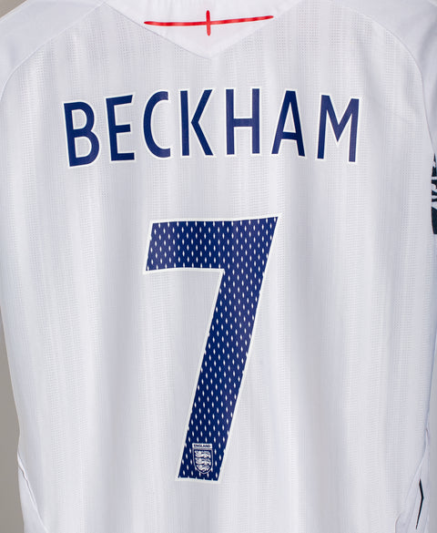 England 2008 Beckham Home Kit (M)