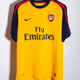 Arsenal 2008-09 Arshavin Away Kit (L)