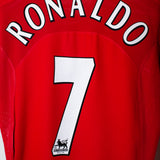 Manchester United 2004-05 Ronaldo Home Kit (M)
