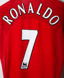 Manchester United 2004-05 Ronaldo Home Kit (M)