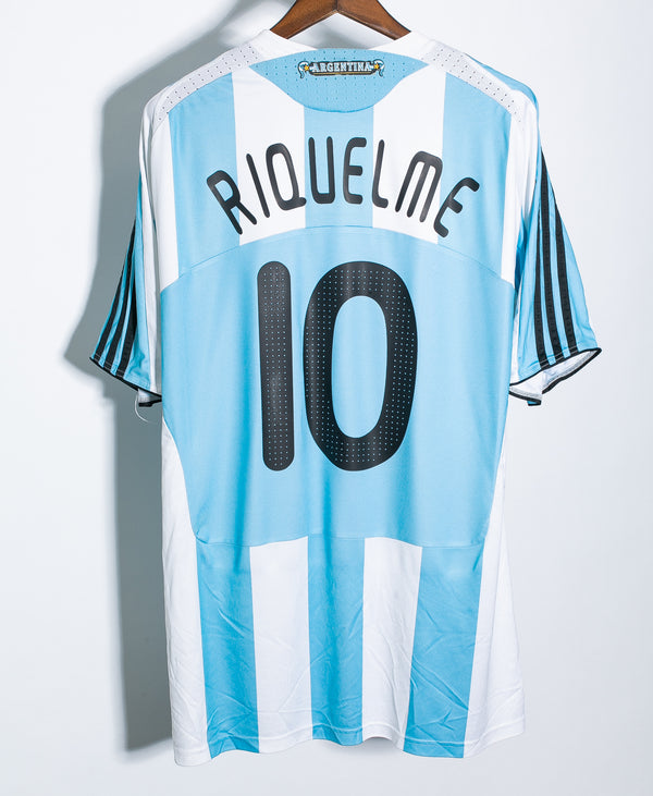 Argentina 2008 Riquelme Home Kit (2XL)