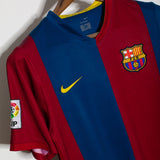Barcelona 2006-07 Ronaldinho Home Kit (S)
