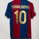 Barcelona 2006-07 Ronaldinho Home Kit (S)