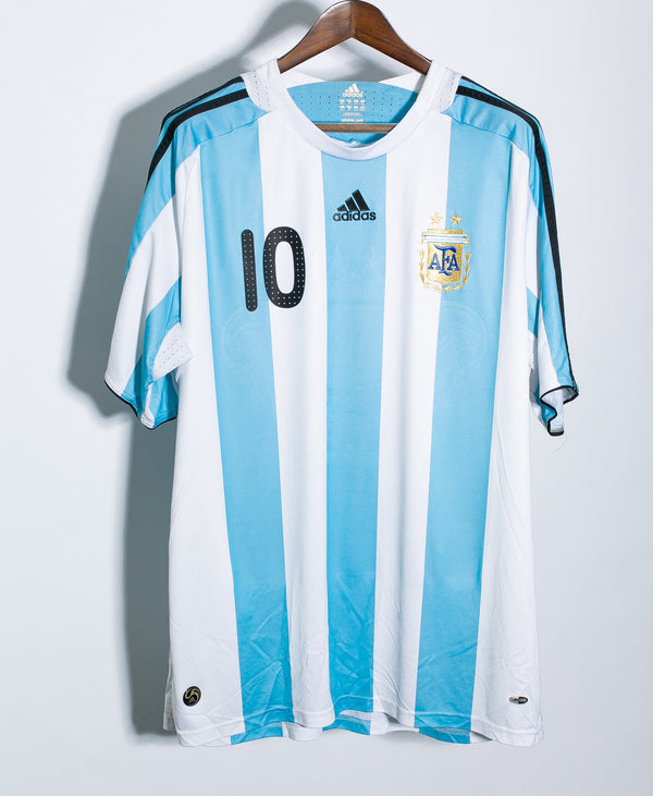 Argentina 2008 Riquelme Home Kit (2XL)