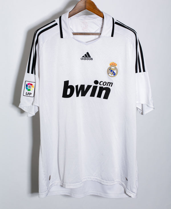 Real Madrid 2008-09 Raul Home Kit (2XL)