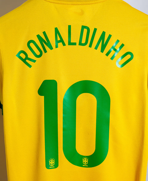 Brazil 2012 Ronaldinho Home Kit (S)