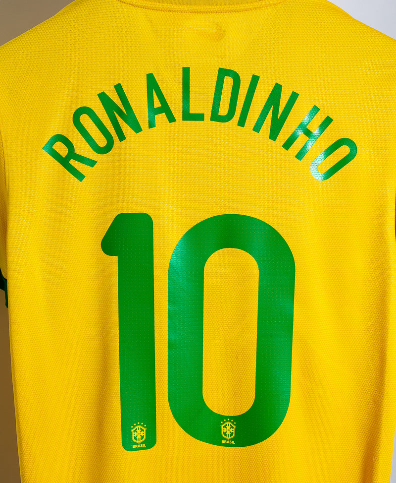 Brazil 2012 Ronaldinho Home Kit (S)