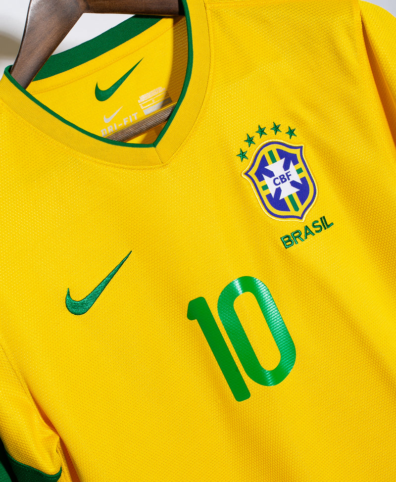 Brazil 2012 Ronaldinho Home Kit (S)