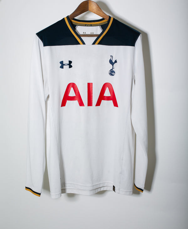 Tottenham 2016-17 Son Long Sleeve Home Kit (L)