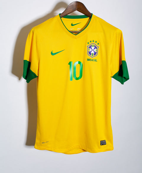 Brazil 2012 Ronaldinho Home Kit (S)