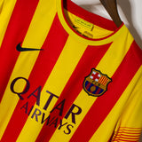 Barcelona 2013-14 Messi Away Kit (L)