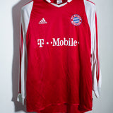 Bayern Munich 2003-04 Ballack Long Sleeve Home Kit (L)