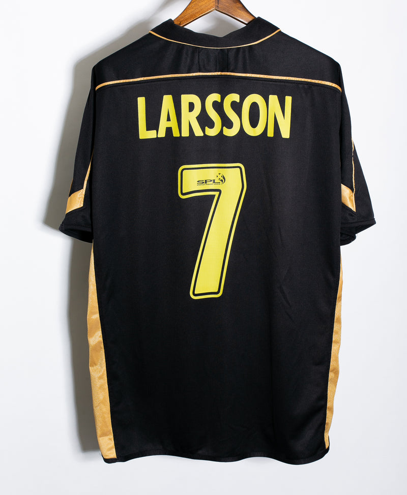 Celtic 2003-04 Larsson Away Kit (2XL)