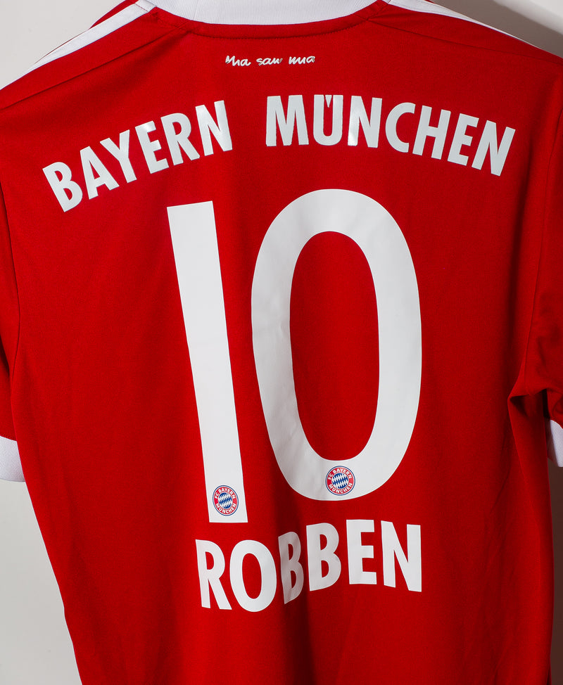 Bayern Munich 2017-18 Robben Home Kit (M)