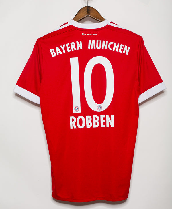 Bayern Munich 2017-18 Robben Home Kit (M)
