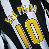 Juventus 2004-05 Del Piero Home Kit (L)