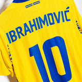 Sweden 2008 Ibrahimovic Home Kit (M)