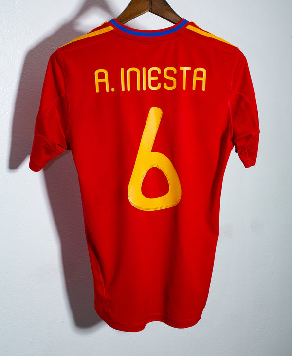 Spain 2010 Iniesta Home Kit (S)