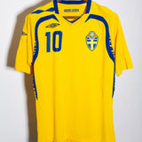 Sweden 2008 Ibrahimovic Home Kit (M)