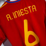 Spain 2010 Iniesta Home Kit (S)