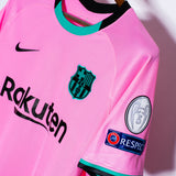 Barcelona 2020-21 Messi Third Kit (L)