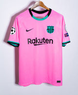 Barcelona 2020-21 Messi Third Kit (L)