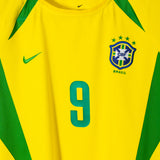 Brazil 2002 Ronaldo Home Kit (L)