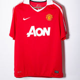 Manchester United 2010-11 Vidic Home Kit (M)