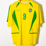 Brazil 2002 Ronaldo Home Kit (L)