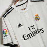 Real Madrid 2018-19 Bale Home Kit (XL)