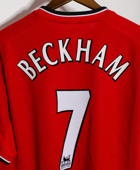 Manchester United 2001-02 Beckham Home Kit (XL)