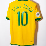 Brazil 2006 Ronaldinho Home Kit (M)